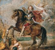 Peter Paul Rubens Equestrian Portrait of the George Villiers, Spain oil painting artist